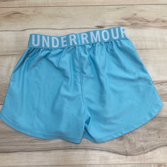 Girls M Under Armour Loose Shorts and Champion 9 Long Sleeve Pullover - Picture 6 of 11